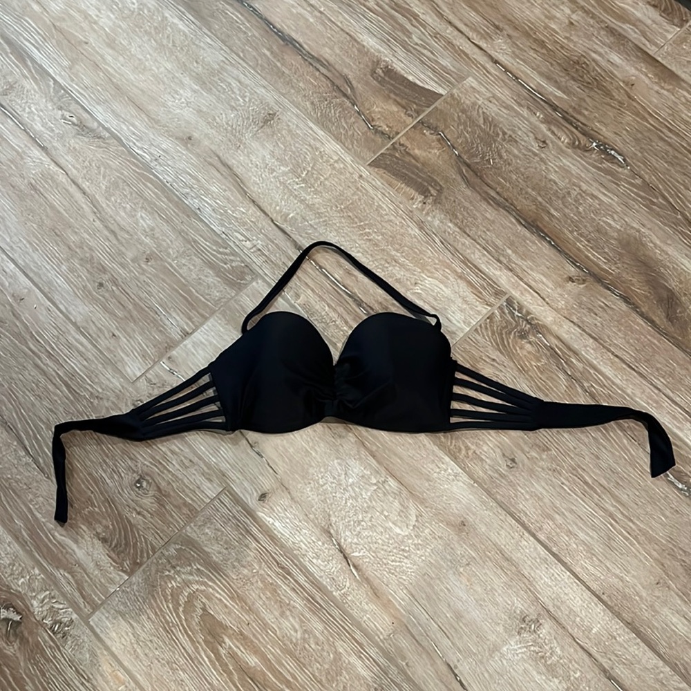 Black bikini top only